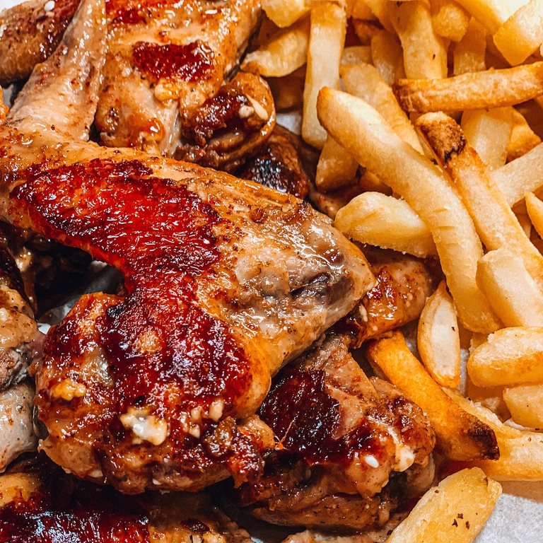 Wings & Fresh Cut Fries